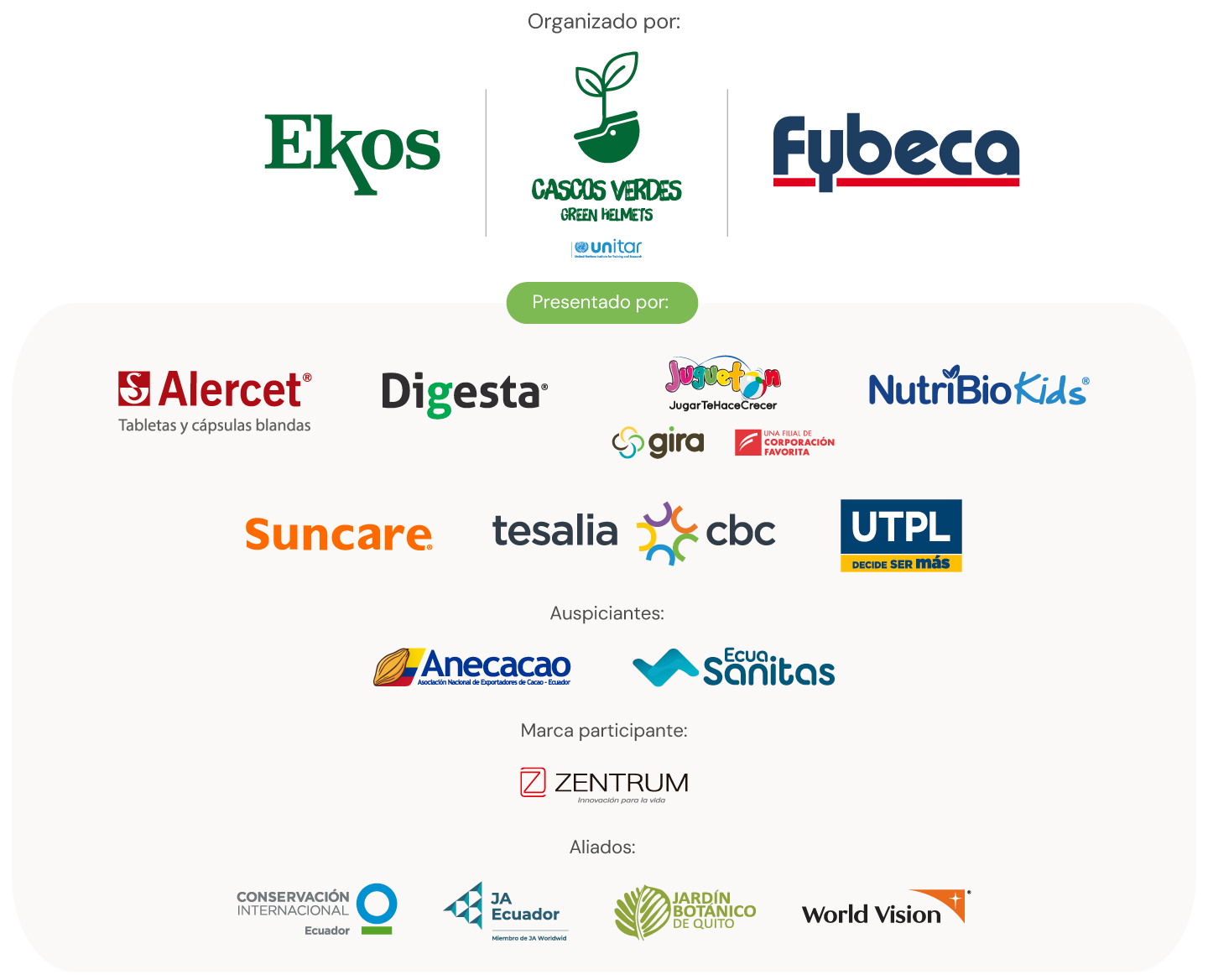 AUSPICIANTES - ECOKIDS2026