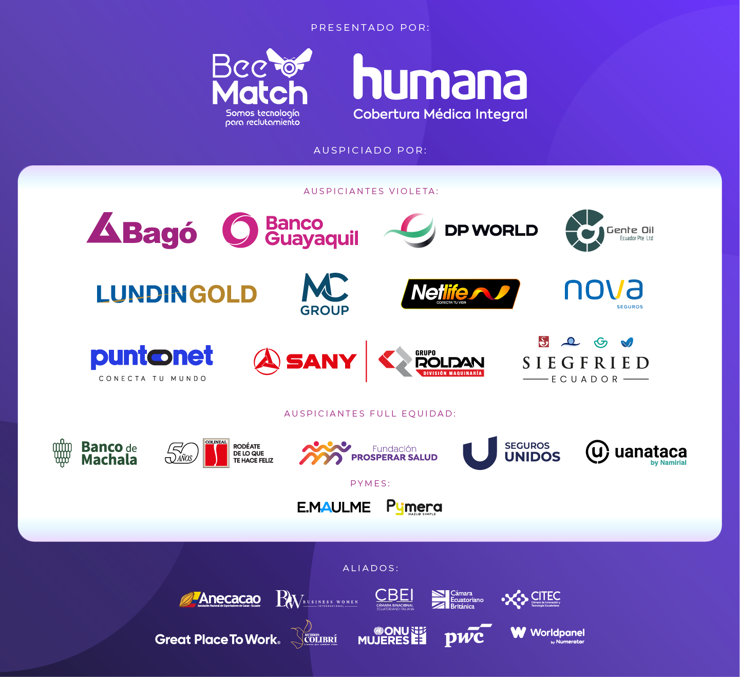 AUSPICIANTES - VIOLETASUMMIT2026