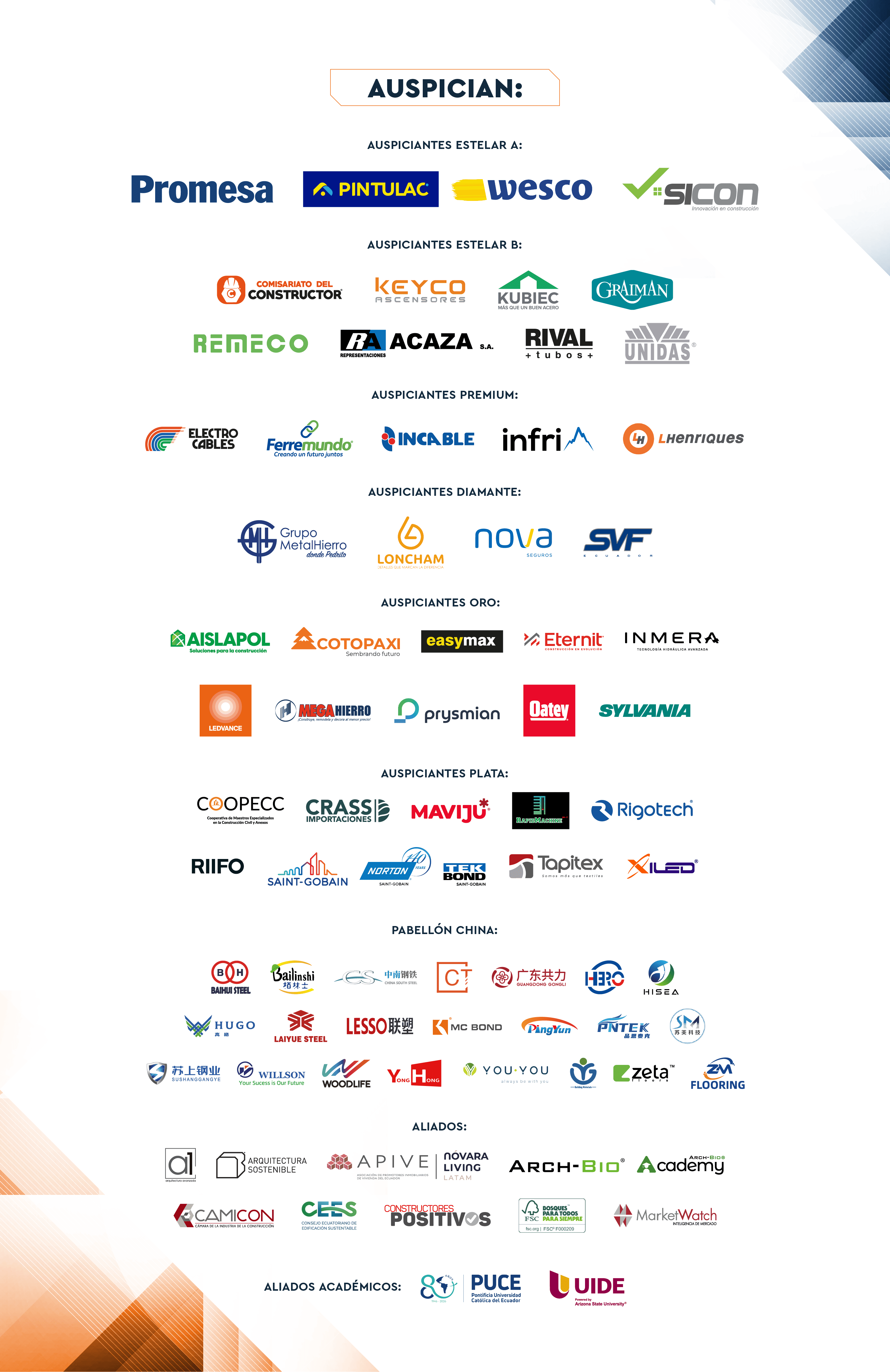 AUSPICIANTES - EXPOCONSTRUCCION2026